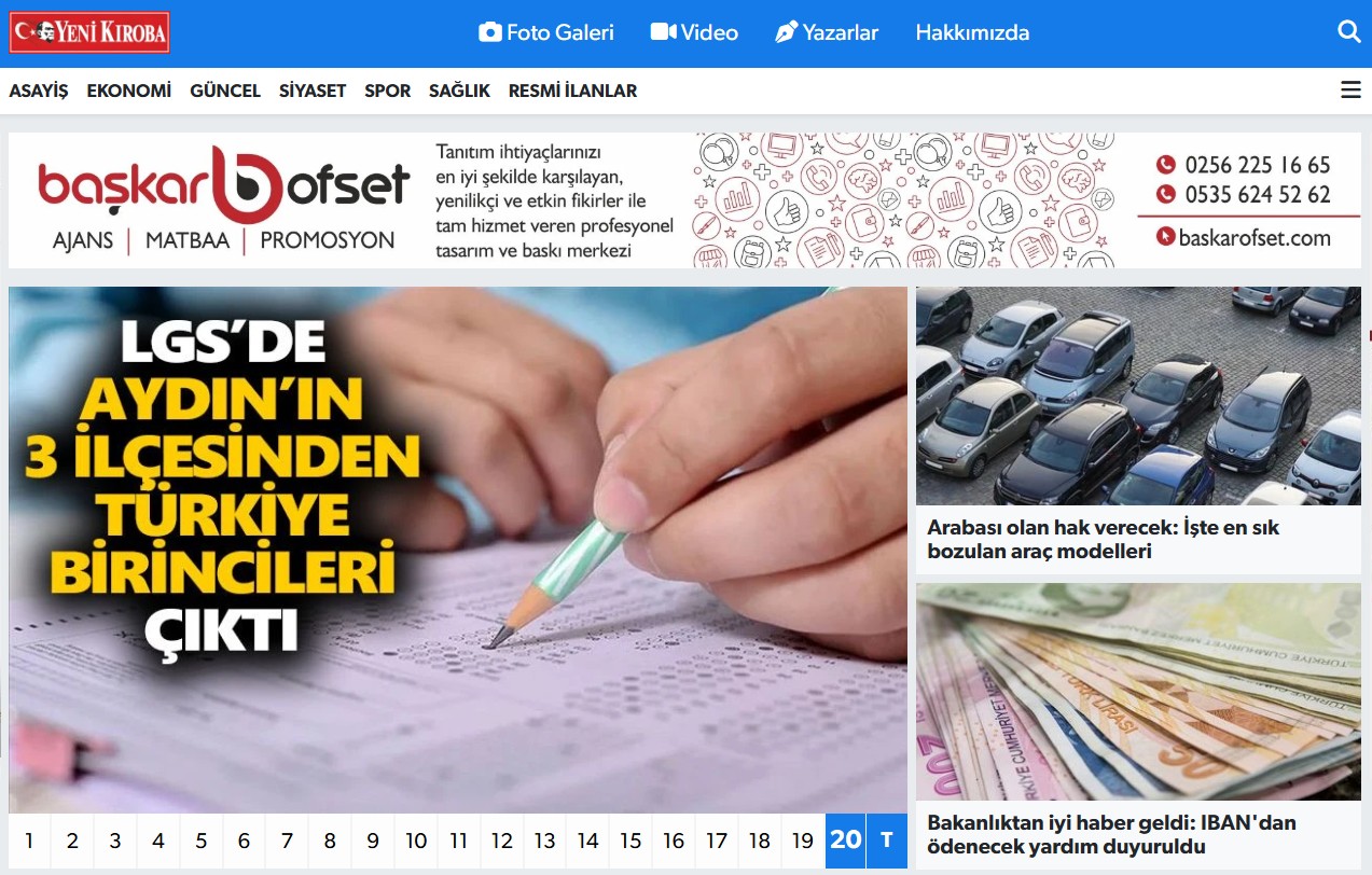 Aydın Haber - Yenikiroba.com